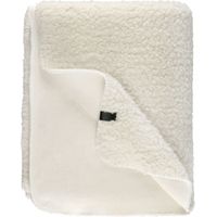 SCHÖNER WOHNEN Manta de peluche TEDDY - 1 unidad 140x200 cm, Blanco roto