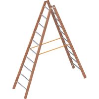Layher Verbundstehleiter 1028 10 Sprossen