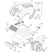 CONJUNTO TAPA AUTOCLIP 223 ORIGINAL STIGA - 112600236/0