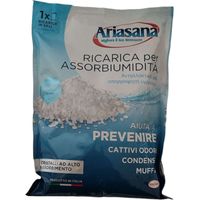 Ariasana Ricarica in Sali Assorbiumidità Fragranza Inodore 1 Busta da 450 Grammi Assorbono Efficacemente l'Eccesso di Umidità