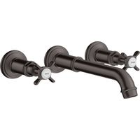 hansgrohe AXOR Montreux Mezclador de lavabo oculto de 3 agujeros,