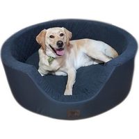 Lit pour chien de luxe XXL - 90 x 30 cm - housse lavable - graphite - lit pour chien canapé pour chien lit pour chien lit pour chien