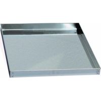 Vassoio inox per carrellino portamelari 50x50 cm