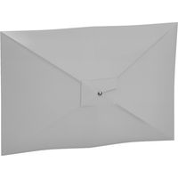 Toldo de Recambio de Sombrilla de 3x2 m Toldo de Repuesto para Sombrilla con Ventilación Superior Protección UV 50+ Gris
