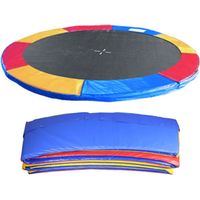 Greenbay Replacement Trampoline Surround Pad Foam Safety Guard Spring Cover Padding Pads Tri-Colour 6FT