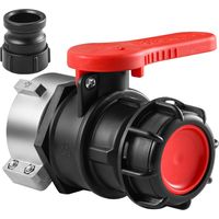 Adaptateur à robinet à boisseau sphérique pour cuve IBC (GRV) de 75 mm — Connecteur de remplacement à filetage grossier de 2,95 pouces