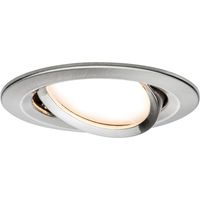 Paulmann 93446 Nova Einbauleuchte LED LED 6 W Eisen (gebürstet)