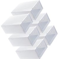 Boîte de rangement pour chaussures - - 6 pièces - Empilable - Plastique - 33x23x13 cm