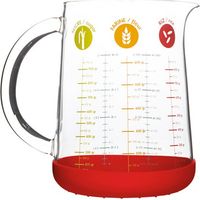 Messbecher 1 l Rot - Pebbly