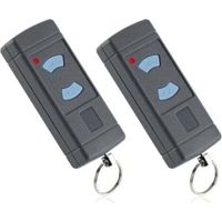 Juego de 2 mandos a distancia para puertas de garaje, botones azules, 868 MHz, que sustituyen a los modelos HORMANN HSE2-868, HSM4-868 y HSE4-868, y son compatibles con los modelos Tubauto HSM4-868 y