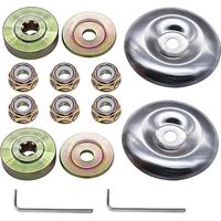 14 Pieces Kit de Detachees Debroussailleuse Universelle pour Lames Boîte Vitesse et Tondeuses à Gazon -