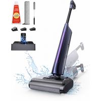 Ultenic AC1 T-Flex, design piatto a 180°, 25 kPa, autonomia 65 min, pulizia bordi, spazzola antigroviglio, serbatoio da 1 L + 500 ml, aspirapolvere a scopavolo