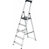 Escalera de 5 Peldaños con plataforma de trabajo - WERKA PRO