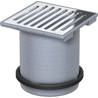 ACO Inserto Passavant 149x149/ K3/ABS/Griglia V2A/ inserita sciolta, 5141.87.23