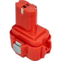 EXTENSILO Batterie compatible avec Makita 6940DWA, 6940DWE, T221D, ML901 Flashlight, T1022D, T1022DW, 6980D outil électrique (3300 mAh, NiMH, 9,6 V)