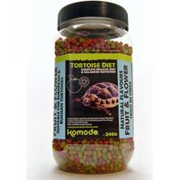 Alimento per tartarughe di Komodo a base di frutta e fiori, 340 g - cibo per tartarughe