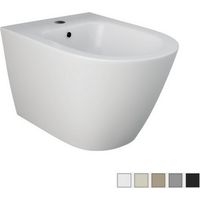 Wand-Bidet mit verdeckter Befestigung – Mattgrau