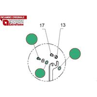 LA NORDICA - KIT Perno rondella e molla 1131008 - 0060803 - 0060802