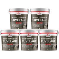 Enduit d'etanchéité, hydrofuge, enduit de cuvelage, pour béton, support maçonné : Arcacim - Offre Spéciale : 5 x 25 Kg Gris - ARCANE INDUSTRIES