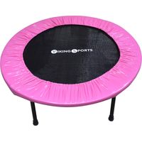 Fitness-Trampolin - klappbar - ⌀ 101x22,5 cm - rosa
