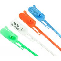 Sigilli di sicurezza antieffrazione in plastica a fascetta regolabile con numerazione seriale Numero Pezzi - 1000 Sigilli