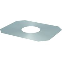 ACO Aufnahmeblech DN100/ 500x620x1,5/ Stahl, 0174.43.17