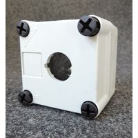 Boîtier à boutons vide frontal/Embase 1 perçage GE POWER 189001