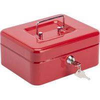 Locks 701975 Cassetta portavalori, Rosso, 8''