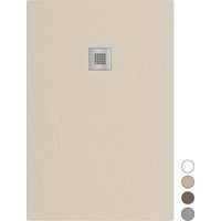 PIATTO DOCCIA MOD. ESTASI RETTANGOLARE- Sabbia - cm 70 x 100- LINPH- pezzi 1