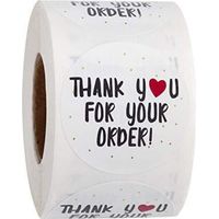 Etiquette Autocollante - Papier d'Emballage pour Pâtisserie - Pour Petites Entreprises - 3 Pièces