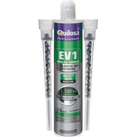QUILOSA resina poliester ev1 300ml gris sin estireno cartucho
