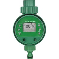 Digitaler automatischer Bewässerungstimer, programmierter Gartenbewässerungstimer, batteriebetrieben, intelligenter Wasserbewässerungsregler für Rasen, Ackerland, Innenhof, Gewächshaus