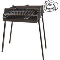 Quadratischer Grill mit Paella-Halter 50x75cm imex el zorro