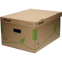 Esselte Contenedor de archivo marrón en cartón reciclado