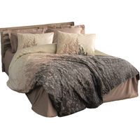 Duvet Double Cortland, Taie Incluse, Fermeture Boutons, 220x260 cm Beige