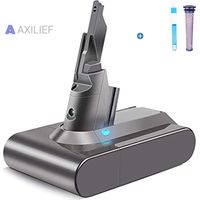Axilief – Batterie lithium-ion 5000mAh 21.6V pour Dyson V7 – Autonomie prolongée – Compatible avec modèles V7 Animal, Trigger, Motorhead