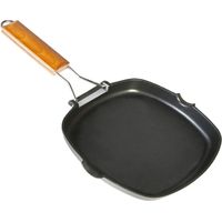 Wecook glatter Grill 20x20cm „Ecostone“-Serie aus 5 mm starkem Aluminiumguss