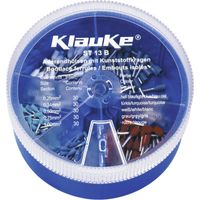 Klauke ST13B Assortimento Capicorda 0.25 mm², 0.34 mm², 0.5 mm², 0.75 mm², 1 mm² Parzialmente isolato Azzurro, Turchese