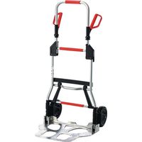Carrello da trasporto pieghevole STA Alu.H.1250mm, pala L.420xW595mm, portata 250kg