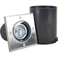 LED Recessed Floor Light 'JOS' made of Aluminium