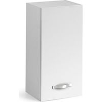 Pensile cucina con anta 40x32x72H colore bianco frassinato