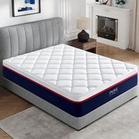 Inre – Matelas ressorts 140x190 cm – Épaisseur 30 cm – Confort ferme – 7 zones différenciées – Hypoallergénique – Résistant aux acariens