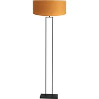 Steinhauer - stehlampe - Stang - schwarz - metall veloursstoff -