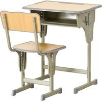 Bureau enfant réglable +6 ans Altura avec cajón et gancho Natural