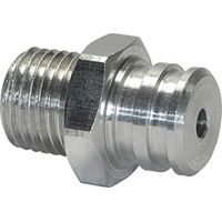 Riegler Anschlussnippel für Flachsauger, oval, »SGO«, G 1/4 AG Ø45x15