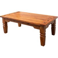 tavolino da salotto in legno di Acacia 110x60x40 miele dorato laccato OXFORD 0428