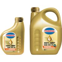 OLIO MOTORE PER AUTOVETTURE 'TAMOIL 100% SINT' 5W30 - lt. 1- 12 pezzi - TAMOIL