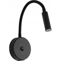 tk-lighting LAGOS aplique de pared negro flexible diseño