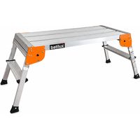 ESCALUX Plateforme Banc du Platrier 100 x 45 cm V55100, en Aluminium Pliable et Reglable, Garantie 2 ans