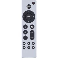 Télécommande universelle de remplacement pour Apple TV 4K, compatible avec Apple TV 4K/HD (1, 2, 3, 4 et 5e génération) (sans commande vocale)